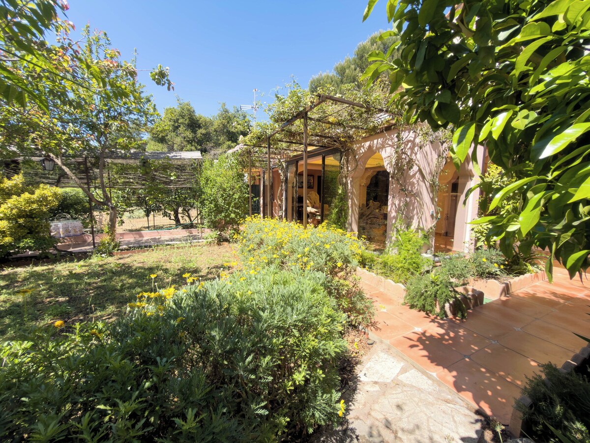 LE VIEUX MOULIN REZ JARDIN VILLA 5