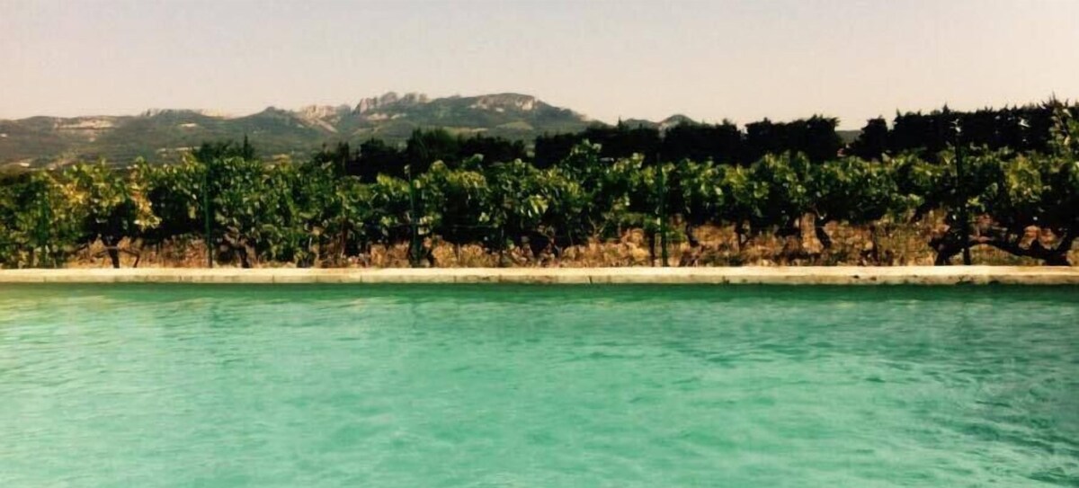 BEAU GITE EN PROVENCE ENTIEREMENT NEUF 60 M2 AU PIED DES DENTELLES DE MONTMIRAIL